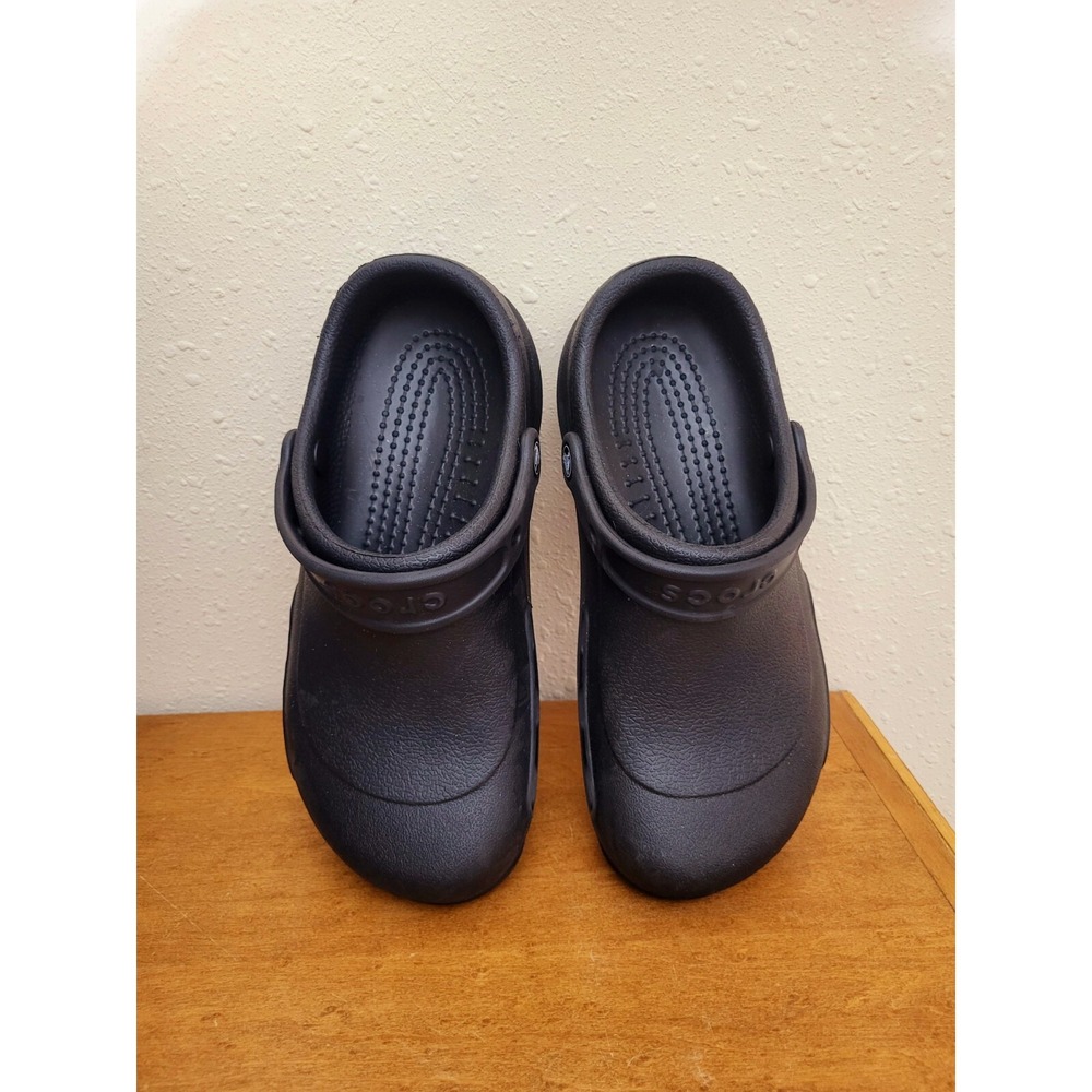 Crocs Specialist Vent Mens 7 / Womens 9 Shoes Slip-on Black Work Clog Comfort - Picture 8 of 9